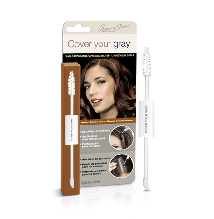 Cover Your Gray 2-In-1 Hair Color Touch-Up Wand -Medium Brown