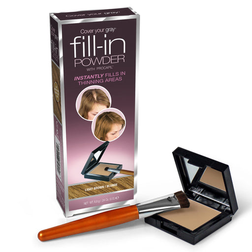 Cover Your Gray Fill-In Powder w/ Procapil - Light Brown