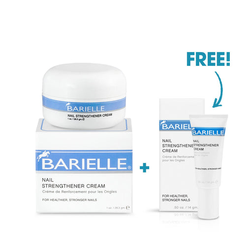 Barielle Nail Strengthener Cream 1 oz. with Bonus .5oz. Travel Size - Barielle - America's Original Nail Treatment Brand