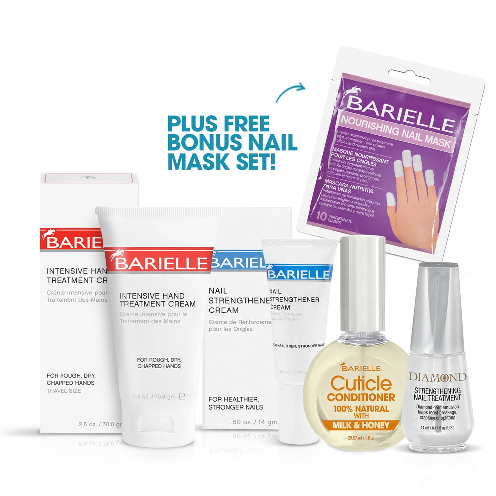 Barielle Home Run for Nail Care 4-PC Nail Treatment Collection with Free Nail Masks - Barielle - America's Original Nail Treatment Brand