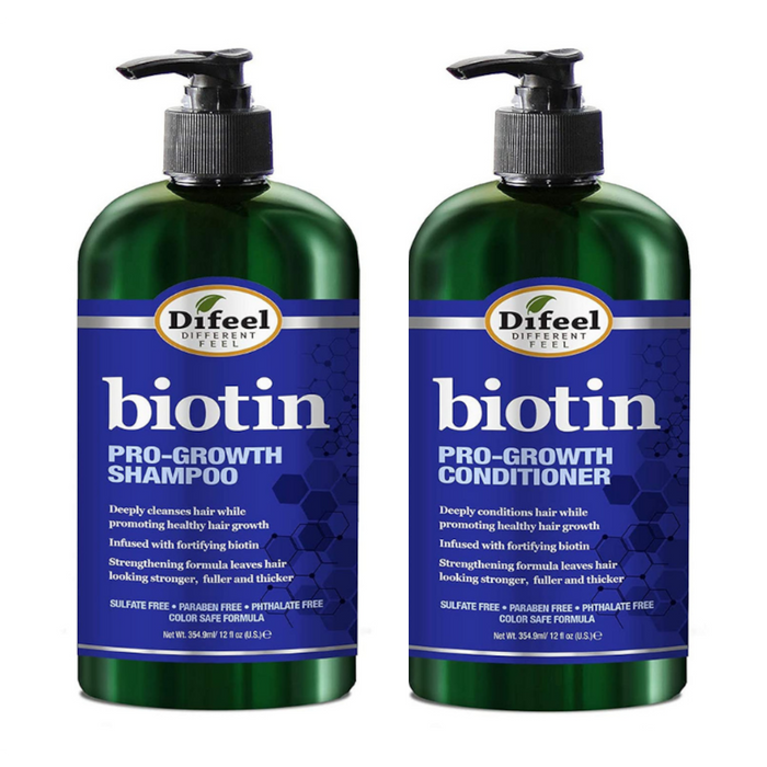 Difeel Biotin Ultra Growth Beauty Bomb for Hair Growth 7-Piece Set