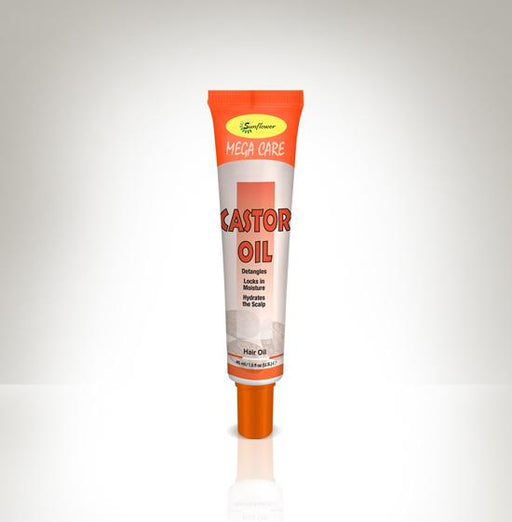 Difeel Castor Oil Mega Care Hair Oil 1.4 oz.