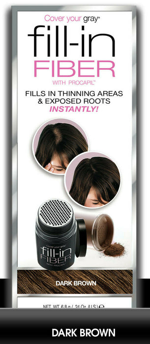 Hair Building Fibers- Thin Hair Building/Thickening by CoverYourGray - 3 Colors!