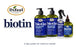 Difeel Biotin Regimen for Hair Growth - 4-Step Shampoo, Condition and Treatment System