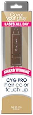 Cover Your Gray Pro Mini Hair Color Touch Up Stick - Dark Brown (2-PACK)