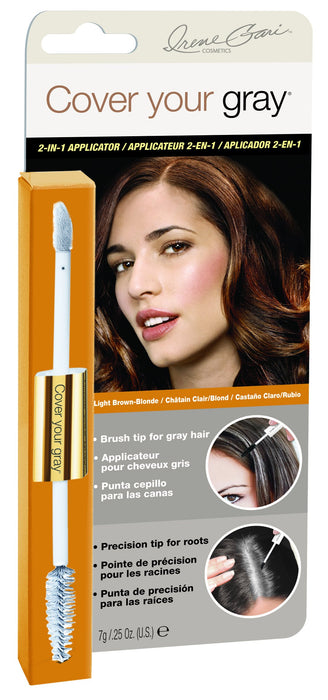 Cover Your Gray 2-In-1 Hair Color Touch-Up Wand -Light Brown/Blonde