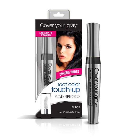 Cover Your Gray Waterproof Root Touch-up - Black (2-PACK)