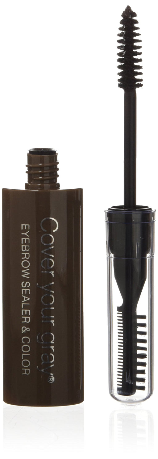 Cover Your Gray Waterproof Total Brow Eyebrow Sealer & Color - Medium Brown