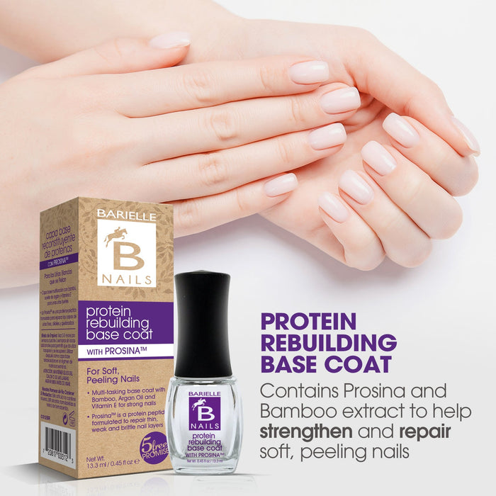 Barielle Protein Rebuilding Base Coat w/Prosina .45 oz. - Barielle - America's Original Nail Treatment Brand