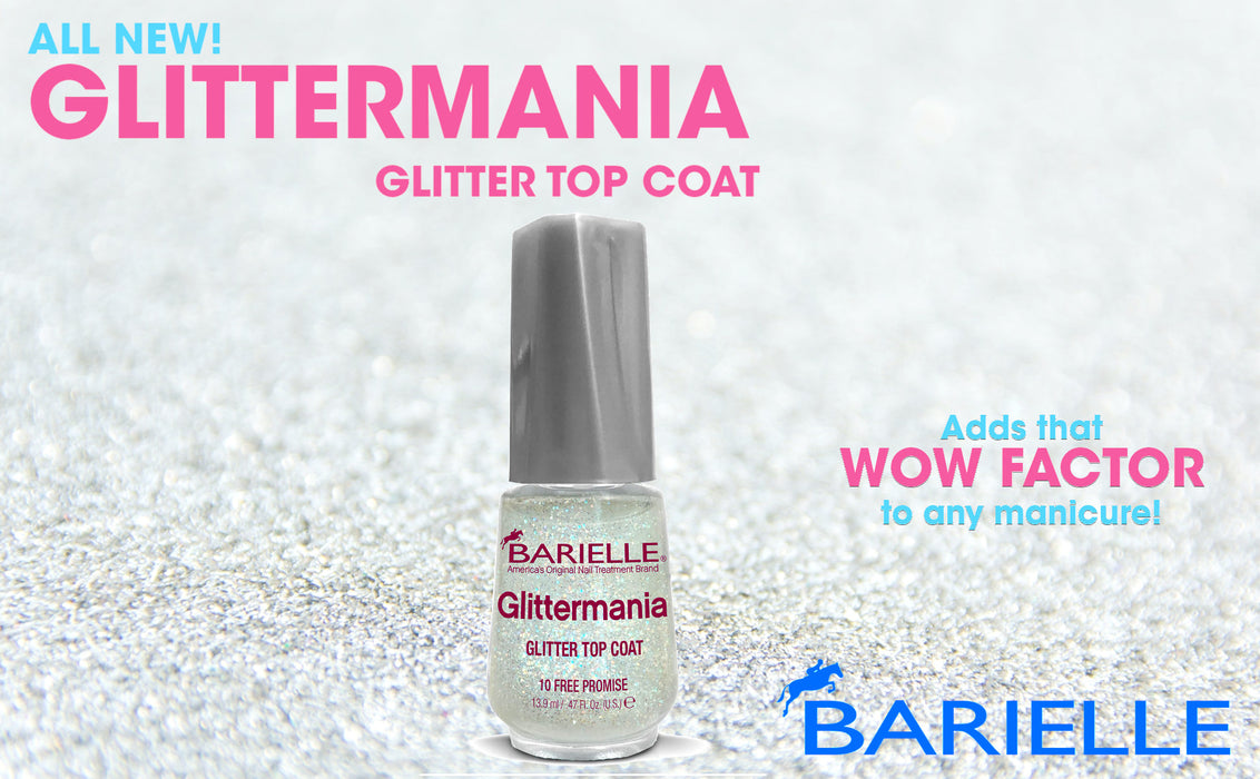 Barielle Glittermania Nail Top Coat .47 oz.