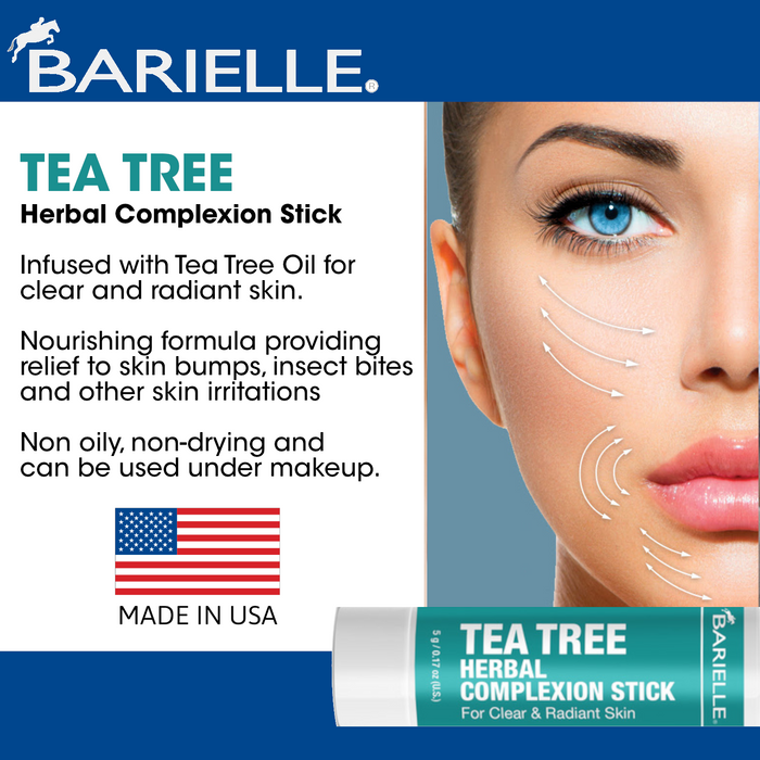 Barielle Tea Tree Complexion Stick - For Clear & Radiant Skin, Facial Treatment Stick - Barielle - America's Original Nail Treatment Brand