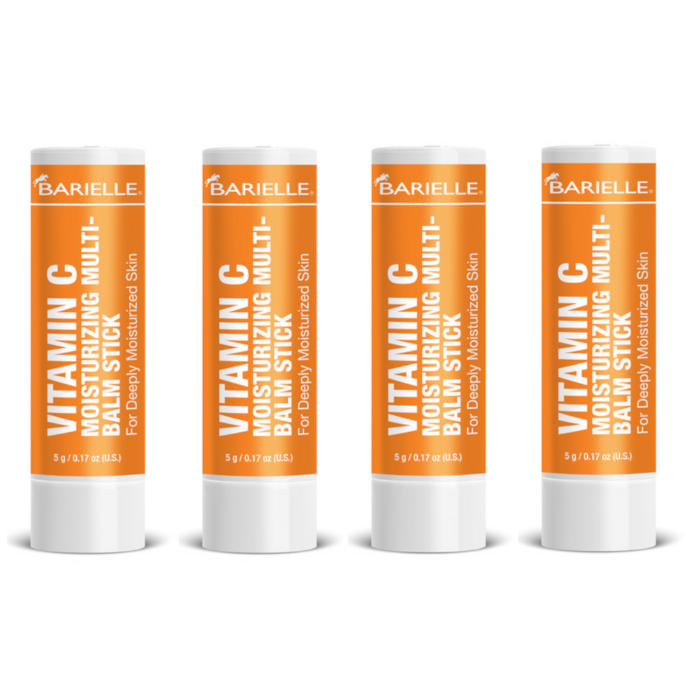 Barielle Vitamin C Moisturizing Balm Stick for Deeply Moisturized Skin (4-PACK) - Barielle - America's Original Nail Treatment Brand