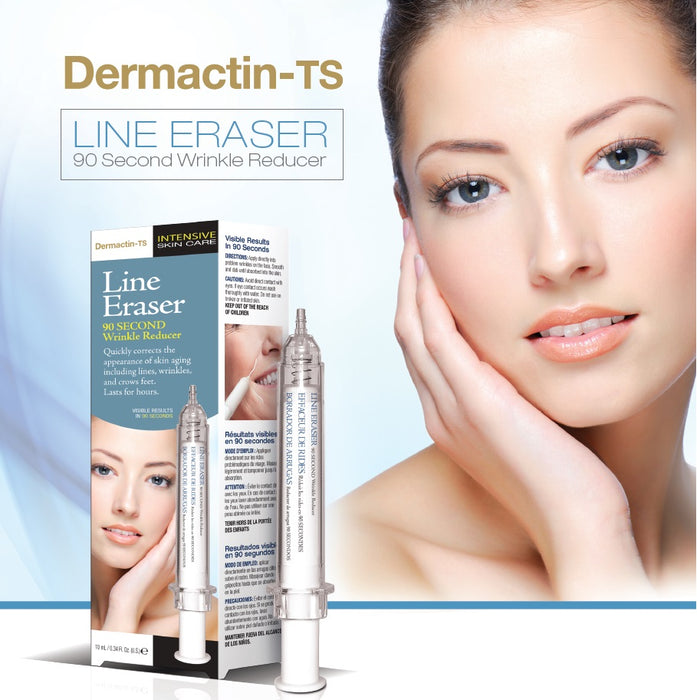 Dermactin-TS Line Eraser 90 Sec Wrinkle Reducer .34 oz. (VALUE PACK OF 2)