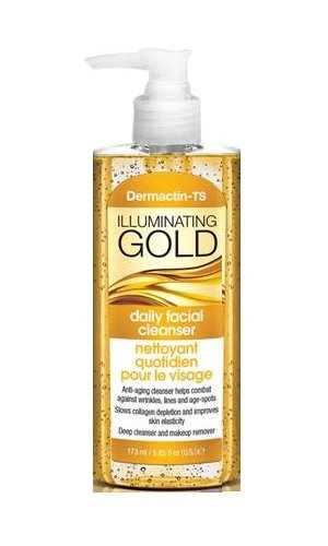 Dermactin-TS Daily Facial Cleanser Illuminating Gold 5.85 oz 2PK