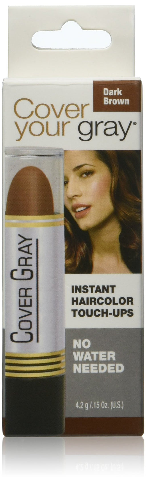 Cover Your Gray Color Stick - Dark Brown (2-PACK)