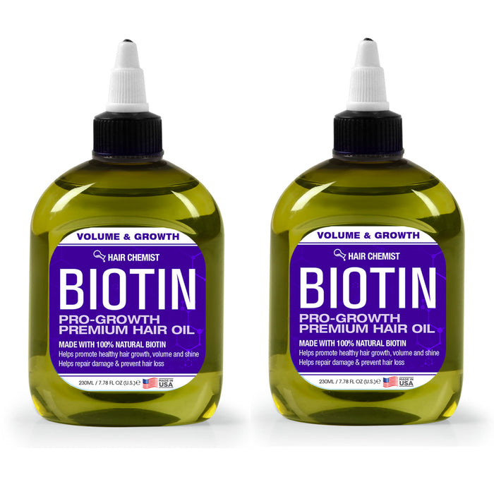 Hair Chemist Biotin Pro-growth Hair Oil 7.1 oz (2-PACK SPECIAL!)