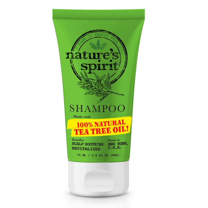 Natures Spirit Scalp Soothing Tea Tree Oil Shampoo 2.5 oz
