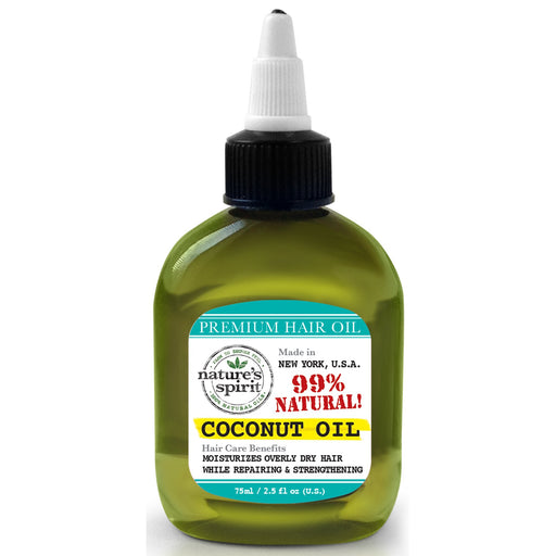 Natures Spirit Premium Hair Oil - Coconut 2.5 oz.