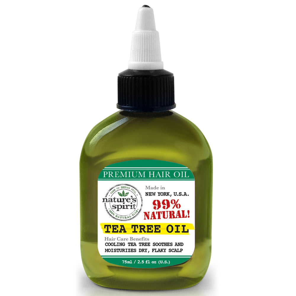 Natures Spirit Premium Hair Oil - Tea Tree 2.5 oz.