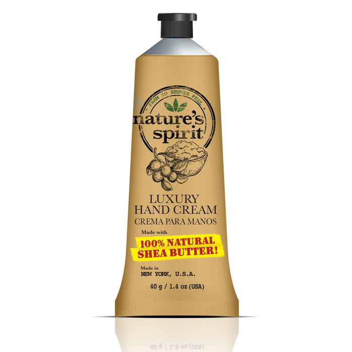 Natures Spirit Luxury Hand Cream - Shea Butter 1.4 oz (12-Pack)