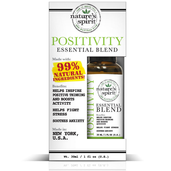 Natures Spirit 100% Natural Essential Oil Blends - Positivity 1 oz.