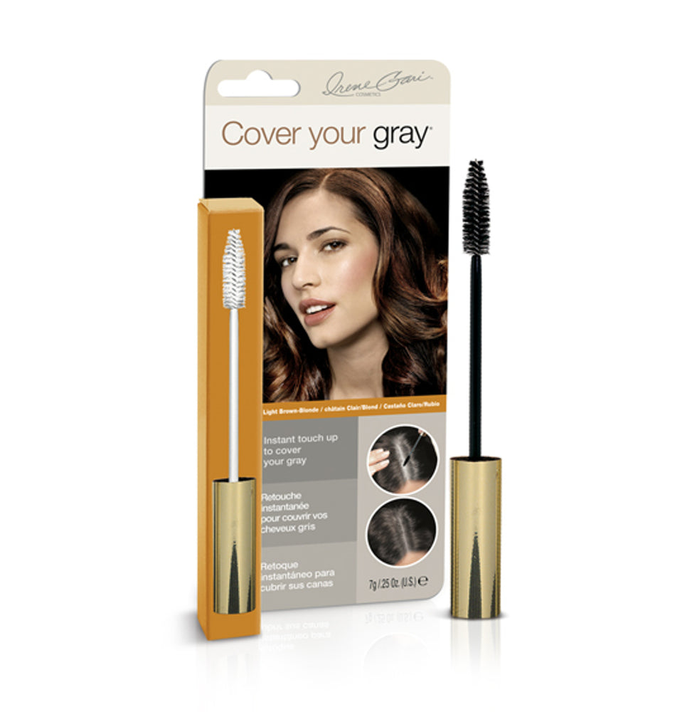 Cover Your Gray Brush In Wand - Light Brown Blond .25 oz.