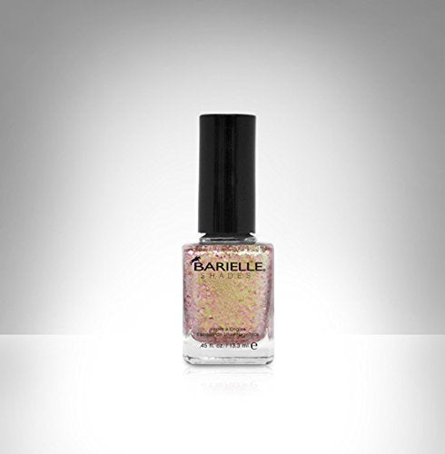 Barielle Shade Golden Halo, A Gold With Pink Glitter