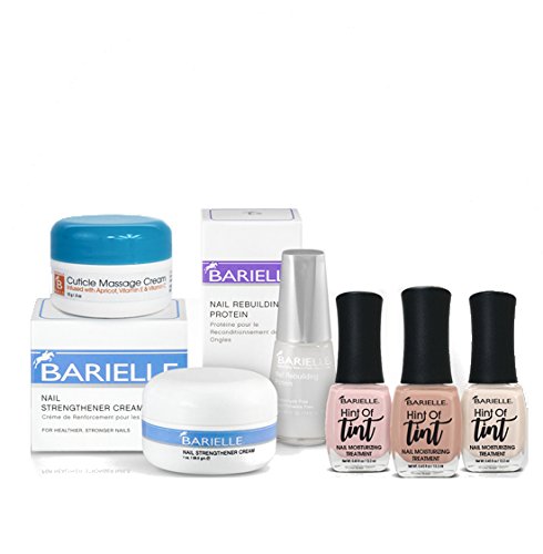 Barielle Nail Rebound and Color Kit - 6 Piece Nail Treatment & Color Set