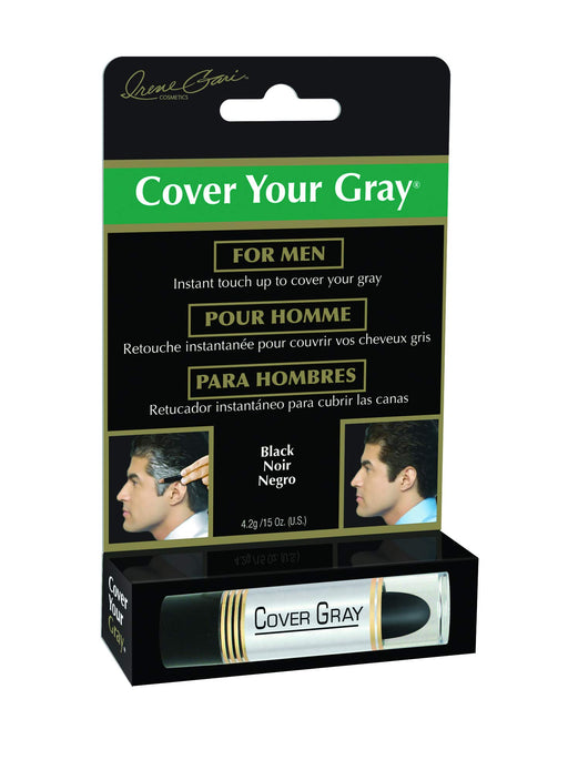 Cover Your Gray for Men Stick-Black .15 oz.
