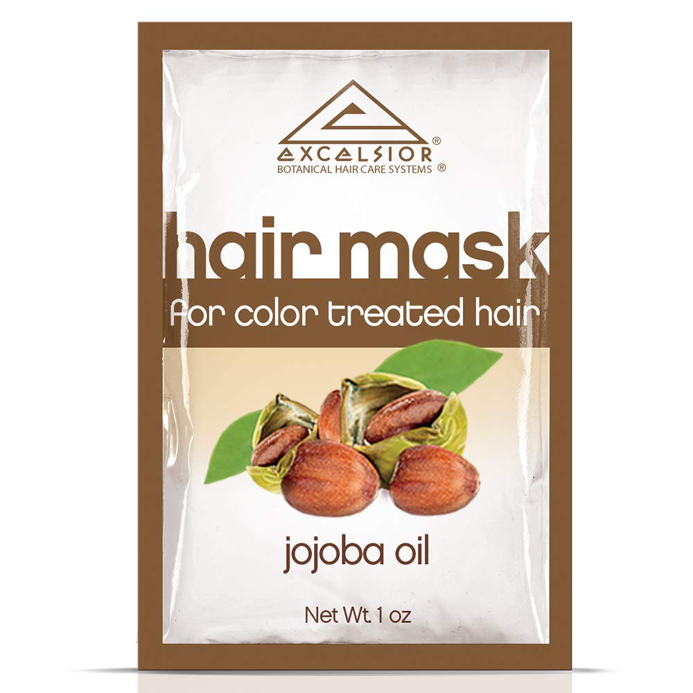 Excelsior Jojoba Oil Hair Mask Pkt.- Color Treated Hair .1oz