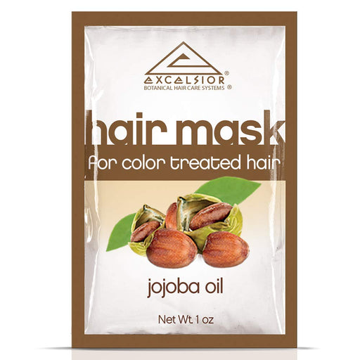 Excelsior Jojoba Oil Hair Mask Pkt.- Color Treated Hair .1oz 2PK