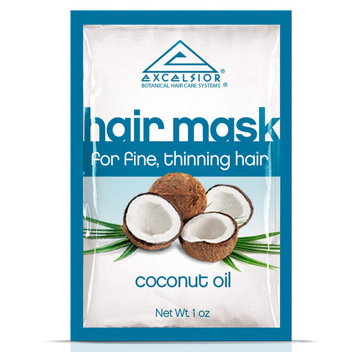 Excelsior Coconut Oil Hair Mask Pkt..1oz 6PK