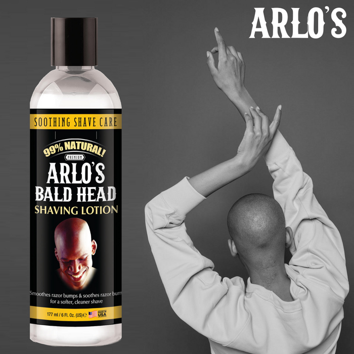 Arlo's Bald Head Shaving Lotion 6 oz. - Head Shaving Lotion