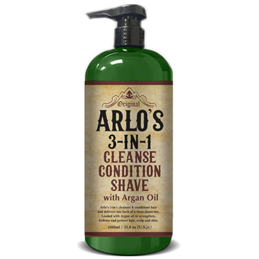 Arlos 3-in-1 Cleanse Condition Shave with Argan Oil 33.8 oz.