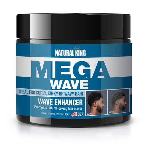 Natural King Mega Wave - Wave Enhancer Hair Cream 12 oz.