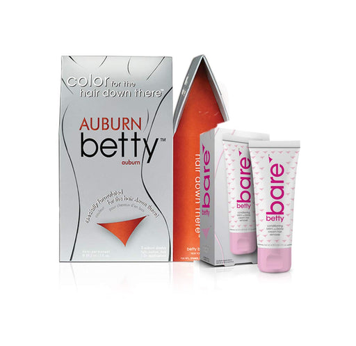 Auburn Betty - Color for the Hair Down There Kit w/ BettyBare Hair Remover Cream
