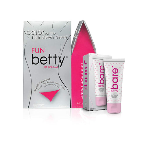 Fun Betty - Color for the Hair Down There Kit with BettyBare Hair Remover Cream