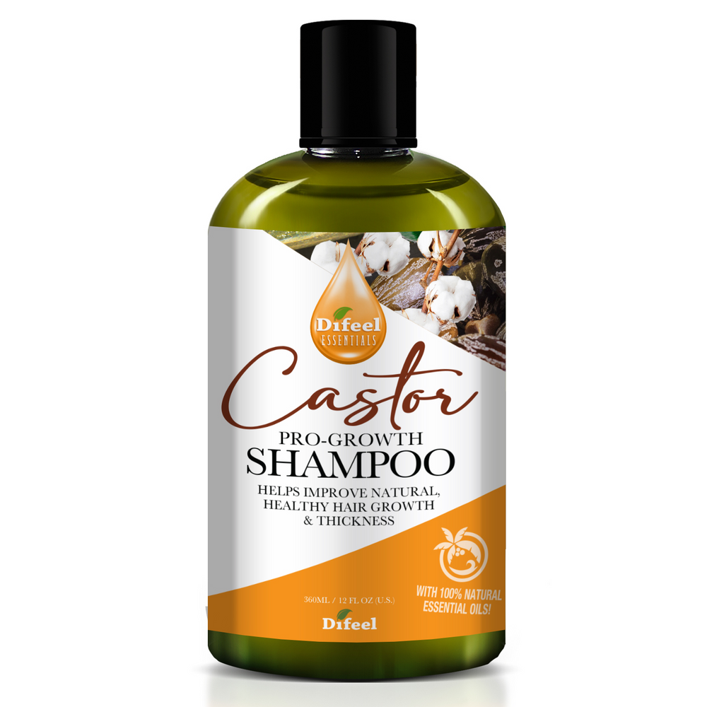 Difeel Essentials Pro-Growth Castor Shampoo 12 oz.