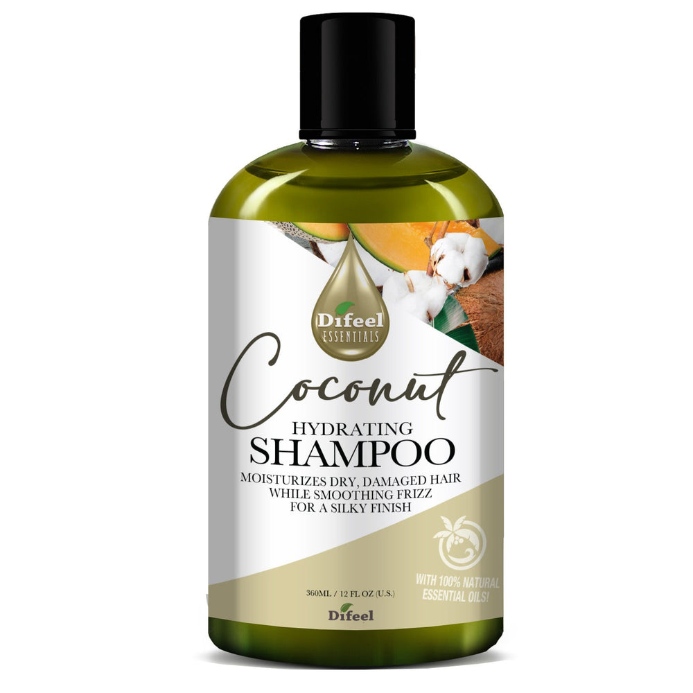 Difeel Essentials Hydrating Coconut Shampoo 12 oz.