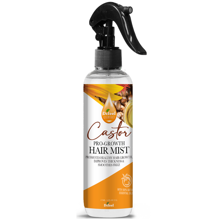 Difeel Essentials Pro-Growth Castor Hair Mist 6 oz.