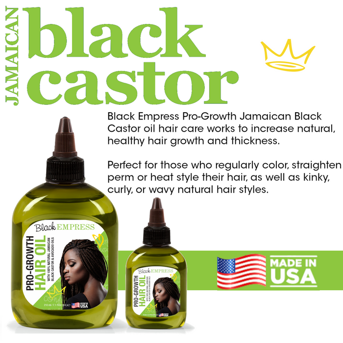 Black Empress ProGrowth Jamaican Black Castor Hair Oil 2.5 oz