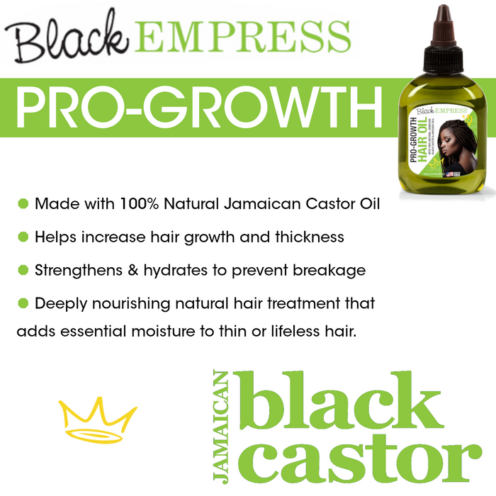 Black Empress ProGrowth Jamaican Black Castor Hair Oil 2.5 oz.