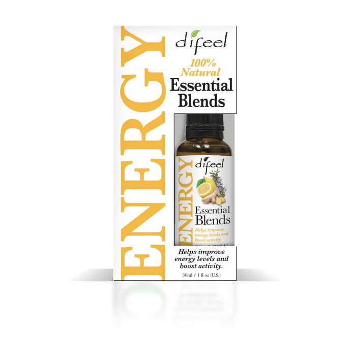 Difeel Essential Oil Blends- Energy 1oz- Improves Energy Level