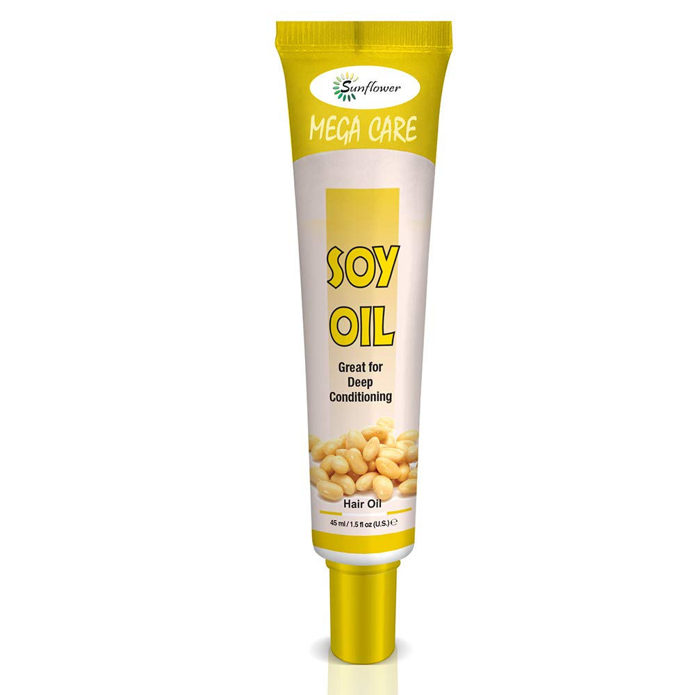 Difeel Mega Care Hair Oil- Soy Oil 1.4oz 2PK