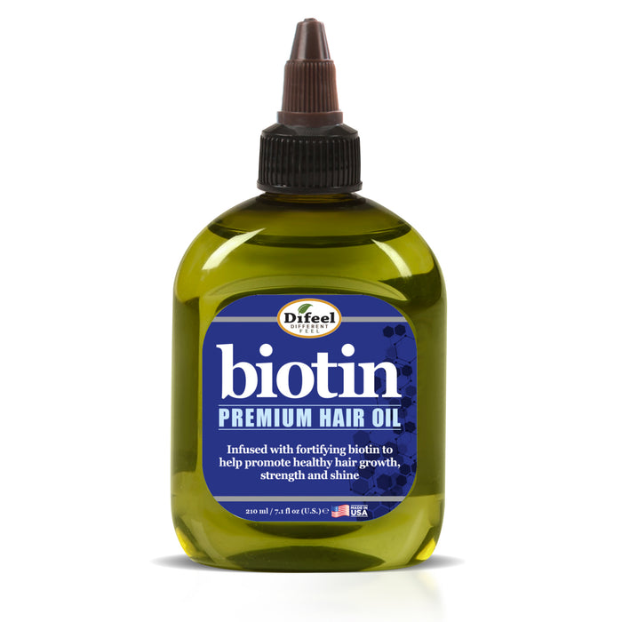 Difeel Premium Biotin Hair Oil 7.1 oz. (PACK OF 4)