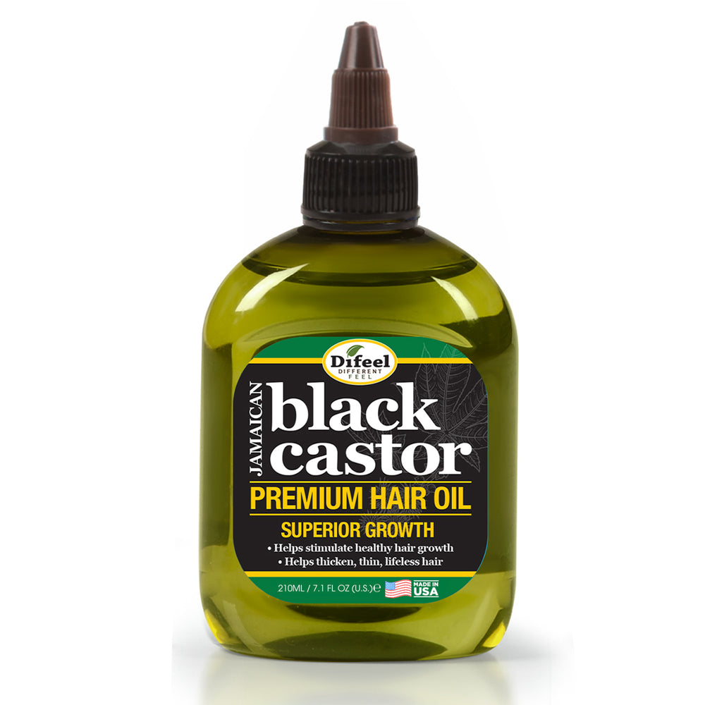 Difeel Superior Growth Jamaican Black Castor Premium Hair Oil 7.1 oz. (PACK OF 4)