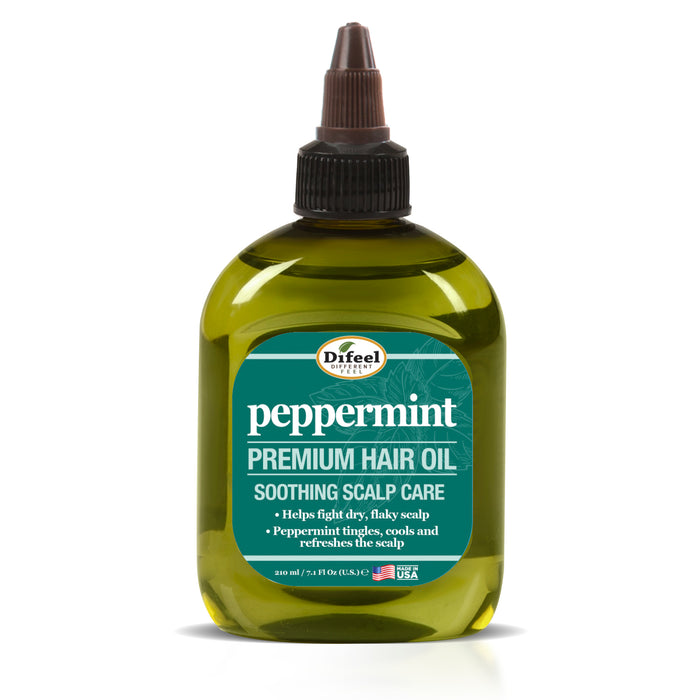 Difeel Peppermint Scalp Care Hair Oil 7.1 oz.