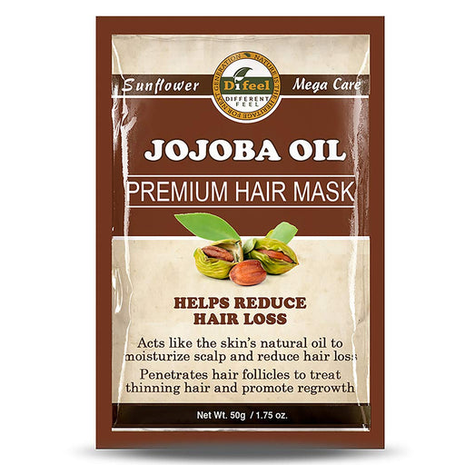 Difeel Premium Deep Conditioning Hair Mask- Jojoba Oil 1.75oz 6PK