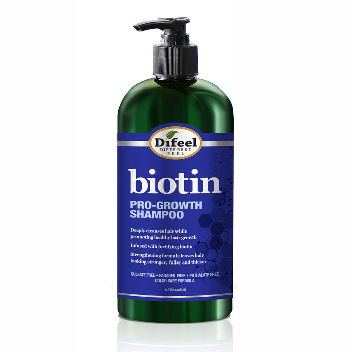 Difeel Pro-Growth Biotin Shampoo 33.8 oz.