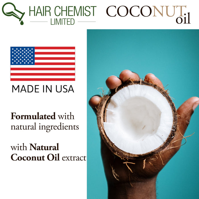 Hair Chemist Coconut Oil Shampoo, Conditioner & Hair Mask 3-PC Set
